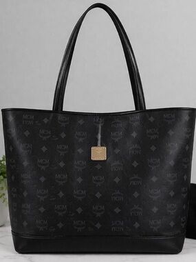 MCM Visetos shopper tote